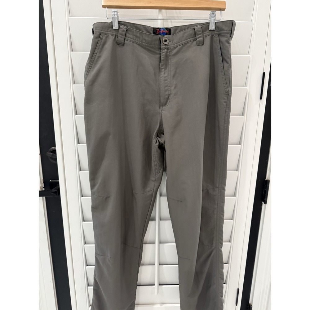 Rail Raiders Men's Pants Size 36 length 42 Gray 100% Nylon Straight Leg